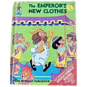 The Emperor’s New Clothes Rand McNally Elf Book 1a968 Vintage Children’s Edition
